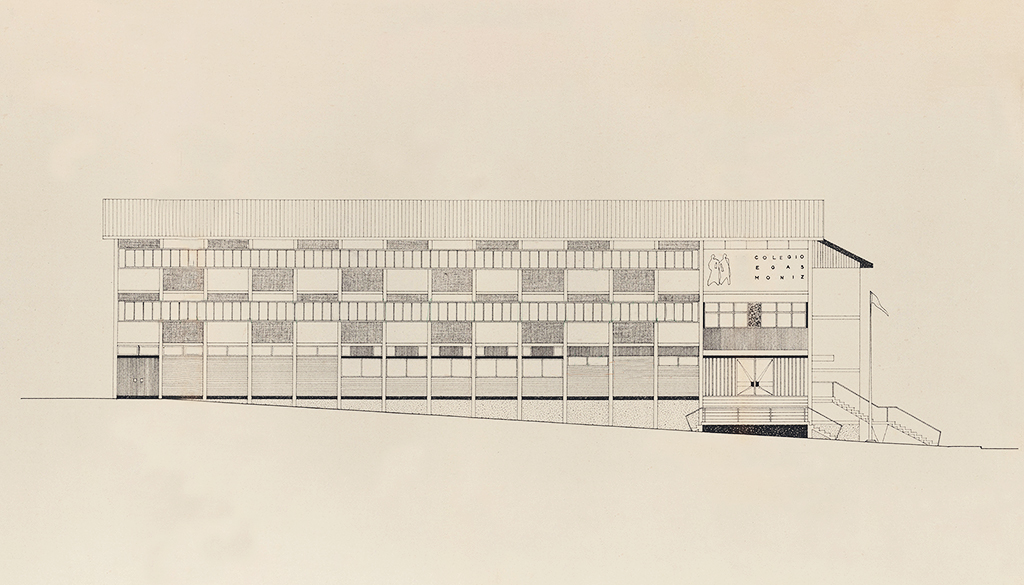 Colégio Egas Moniz - Projeto de 1959