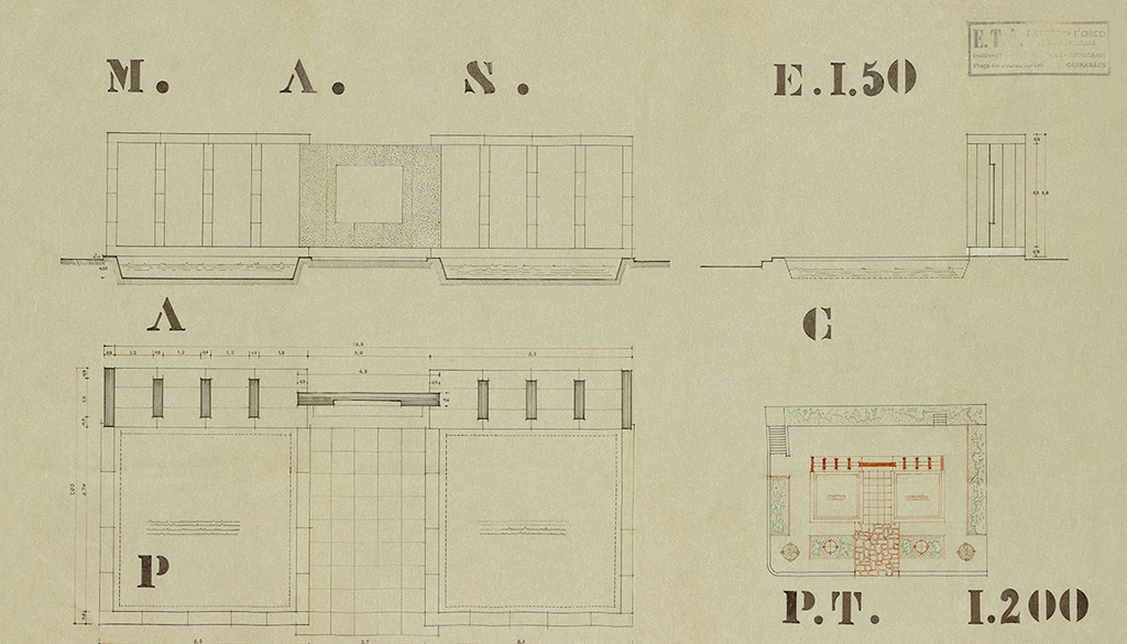 Monumento a Alberto Sampaio - Projeto de 1952